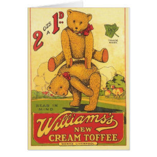 Vintage Williams's new Cream Toffee Ad