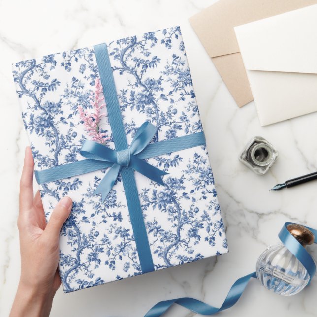 Vintage Willow Blooms Wrapping Paper (Gifting)