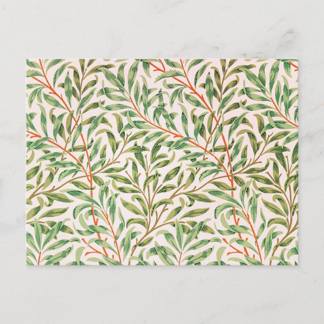 Vintage willow vintage by William Morris Postcard (Front)