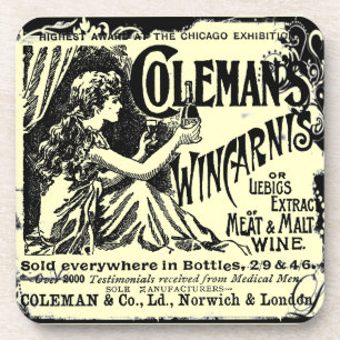 Vintage Wincarnis Tonic Ad Coaster