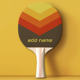 Vintage Windbreaker Colour Block Darts Custom Name Ping Pong Paddle