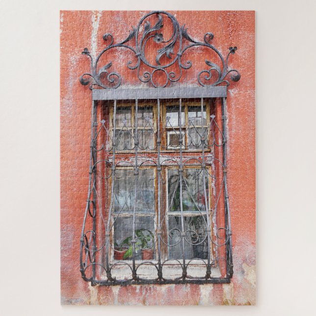 Vintage Window Grates Jigsaw Puzzle (Vertical)
