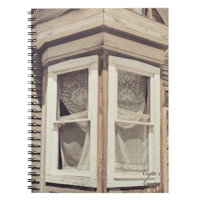 Vintage Window Notebook (Front)