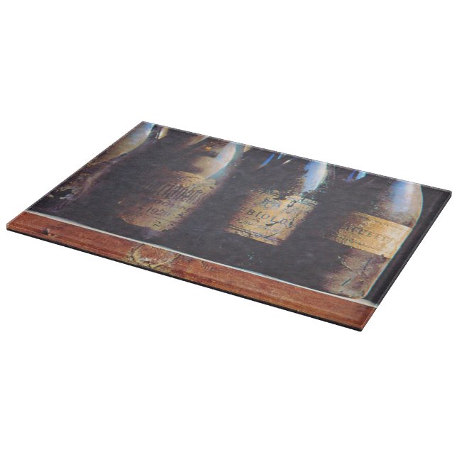Vintage Wine Cutting Board (Corner)