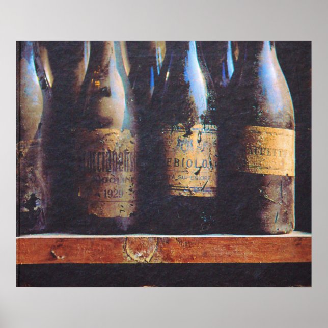 Vintage Wine Poster (Front)