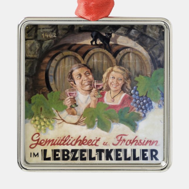 Vintage Winery ornament (Front)