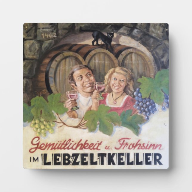 Vintage Winery plaque (Front)