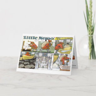 Vintage Winsor McCay Christmas Card Design