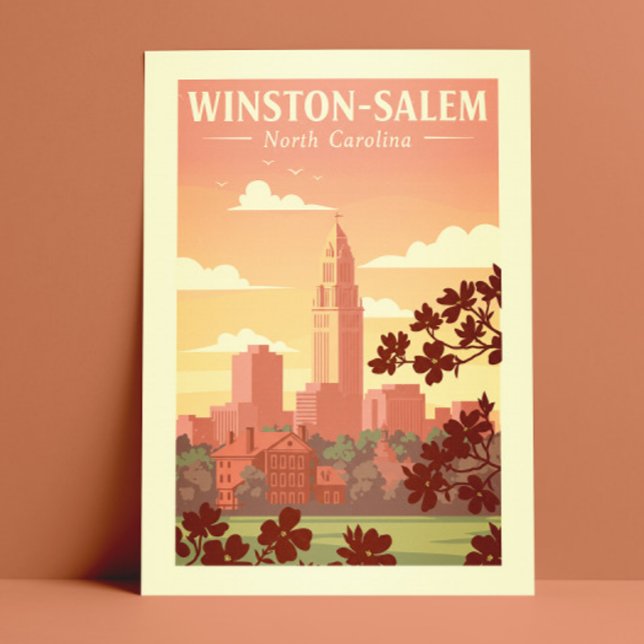 Vintage Winston-Salem North Carolina Postcard (Creator Uploaded)