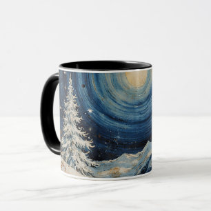 Vintage Winter Christmas Escape Mug