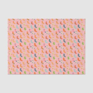 Vintage Winter Geometric Socks Star Tissue Paper