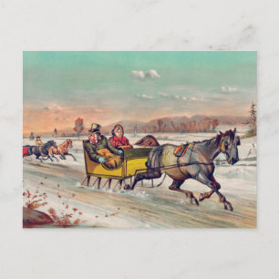 Vintage Winter Postcard