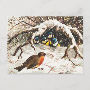 Vintage Winter Postcard