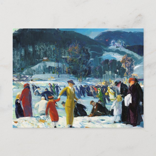 Vintage Winter Postcard (Front)