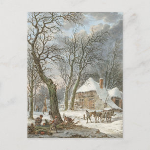 Vintage Winter Postcard