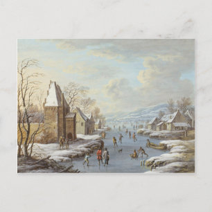 Vintage Winter Postcard