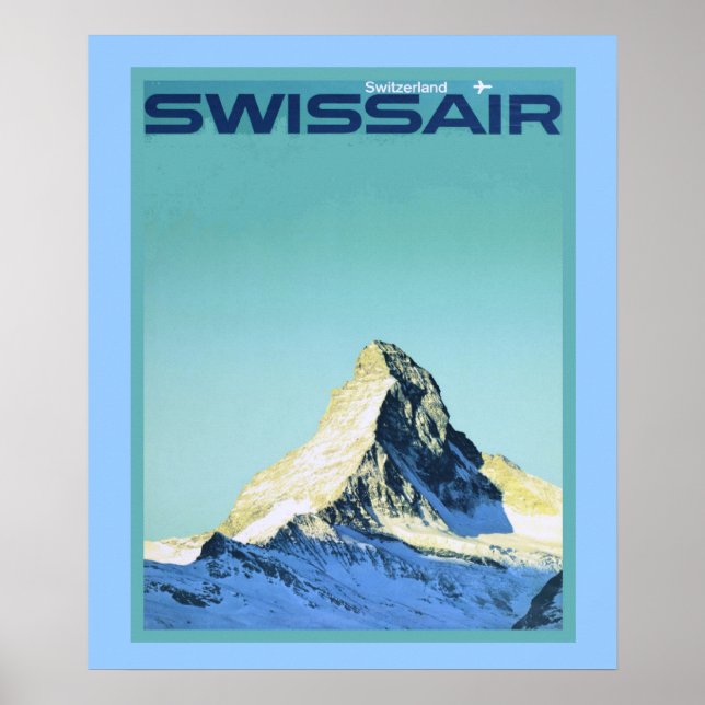 Vintage winter sports poster (Front)