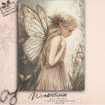 Vintage Winter Woodland Fairy with Holly & Berries Tissue Paper<br><div class="desc">Bring a touch of vintage charm to your holiday crafts with this beautiful winter woodland fairy design. Featuring a delicate fairy adorned with holly and berries, this artwork captures the magic of the season with its soft, ethereal tones. Perfect for adding a whimsical, festive flair to your decoupage projects, scrapbooking,...</div>