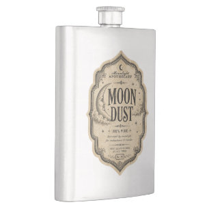 Vintage Witch Apothecary Potion Hip Flask