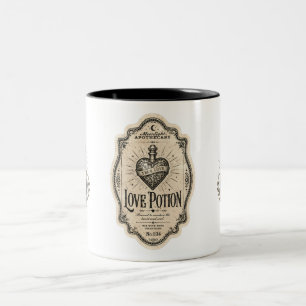 Vintage Witch Apothecary Potion Label Coffee Mug