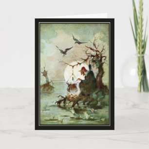 Vintage Witch by Vladimir Kirin Card