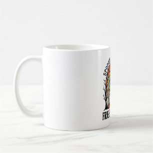 Vintage Witch Halloween Graveyard Silhouette Art_1 Coffee Mug