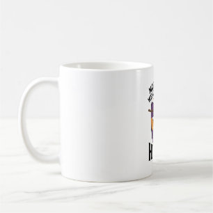 Vintage Witch Mask Halloween Face Illusion Art_1 Coffee Mug