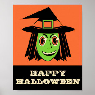 Vintage Witch Poster