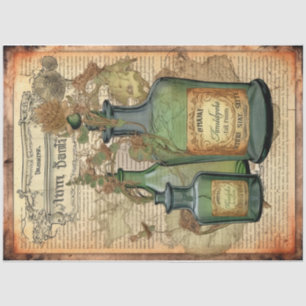 Vintage Witch Potion Design Series 5 Tissue Paper