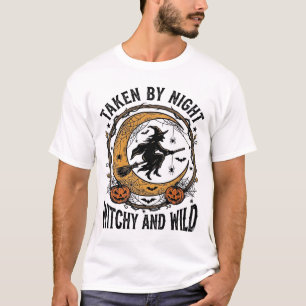 Vintage Witch Shirt Taken Witch Halloween Design_1