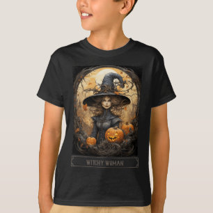 Vintage Witchcraft Wiccan Gothic Witchy Halloween T-Shirt