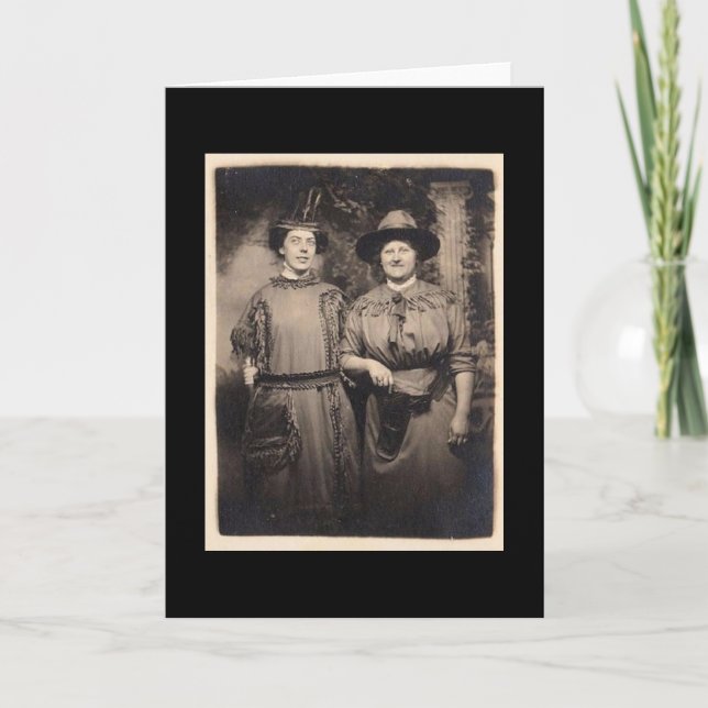 Vintage Witches Card (Front)