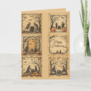 Vintage Witch's Brew, Witch's Brew, Halloween, Card