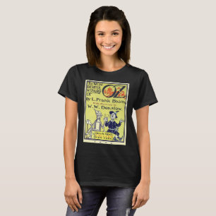 Vintage Wizard of Oz Book Cover Art, Title Page T-Shirt