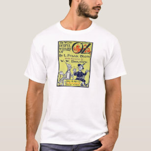 Vintage Wizard of Oz Book Cover T-Shirt