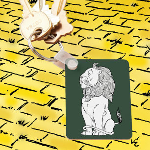 Vintage Wizard of Oz, Brave Cowardly Lion Key Ring
