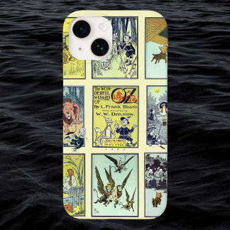 Vintage Wizard of Oz Characters, Yellow Brick Road Case-Mate iPhone 14 Case