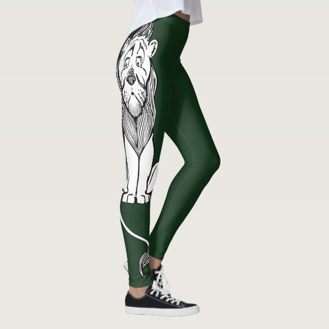 Vintage Wizard of Oz, Cowardly Lion Leggings (Right)