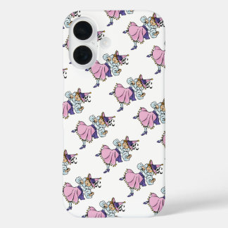 Vintage Wizard of Oz, Cute Dancing Girl Munchkin iPhone 16 Case