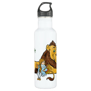 Vintage Wizard of Oz, Dorothy and Toto with Lion 710 Ml Water Bottle