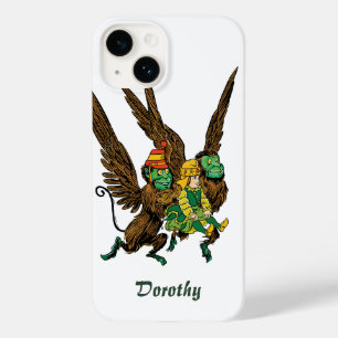Vintage Wizard of Oz, Dorothy, Evil Flying Monkeys Case-Mate iPhone 14 Case
