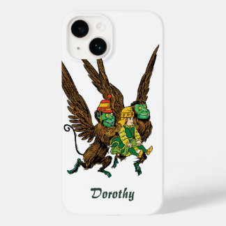 Vintage Wizard of Oz, Dorothy, Evil Flying Monkeys Case-Mate iPhone 14 Case