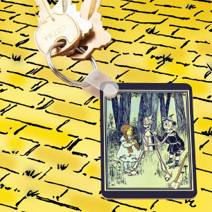 Vintage Wizard of Oz, Dorothy Meets the Tinman Key Ring