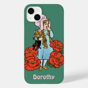 Vintage Wizard of Oz, Dorothy, Red Poppy Flowers Case-Mate iPhone 14 Plus Case