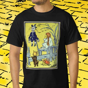 Vintage Wizard of Oz, Dorothy Toto Meet Scarecrow T-Shirt