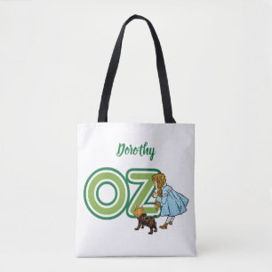 Vintage Wizard of Oz Dorothy Toto with BIG Letters Tote Bag