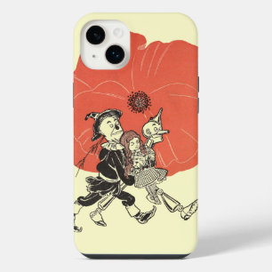 Vintage Wizard of Oz, Dorothy with Poppy Flowers iPhone 14 Plus Case