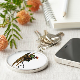 Vintage Wizard of Oz, Evil Flying Monkey Hat Key Ring