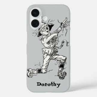 Vintage Wizard of Oz Fairy Tales, the Scarecrow iPhone 16 Case