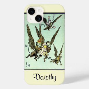 Vintage Wizard of Oz, Flying Monkeys with Dorothy Case-Mate iPhone 14 Case